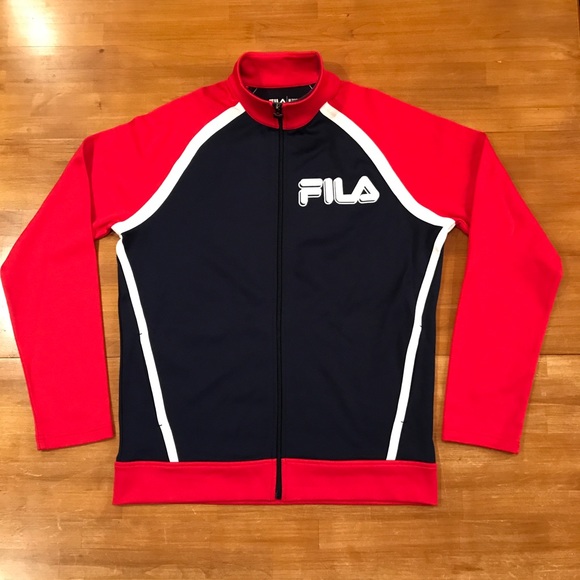 FILA Retro Logo Track Jacket - Picture 3 of 6